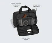 Featherlight Daily Cosmetic Case in Jet Black