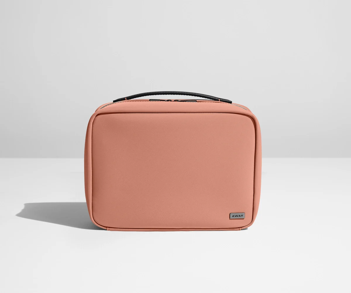 Front view of The Hanging Toiletry Bag