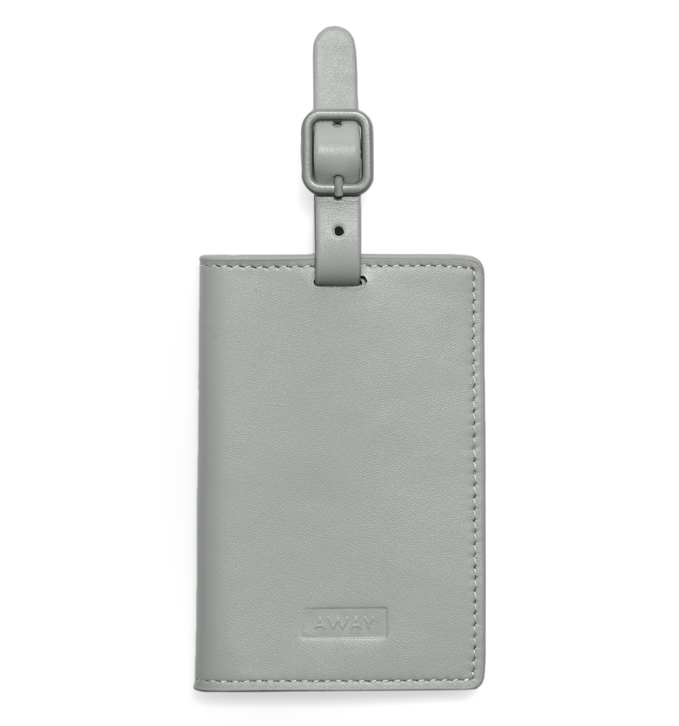 Aluminum Luggage Tag in Silver Standard